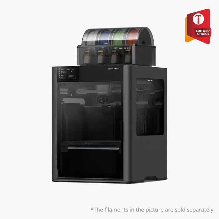 Bambu Lab H2C Combo 3D Printer for Precision Prototyping & Manufacturing, High-Performance FDM 3D Printing Machine